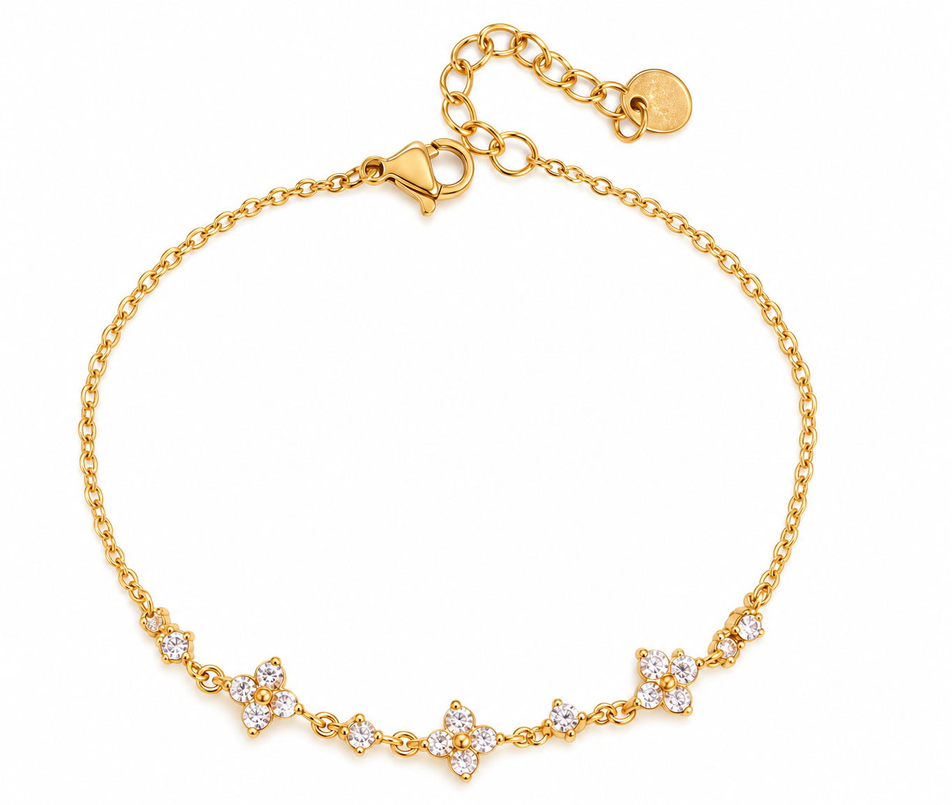Floral detail bracelet
